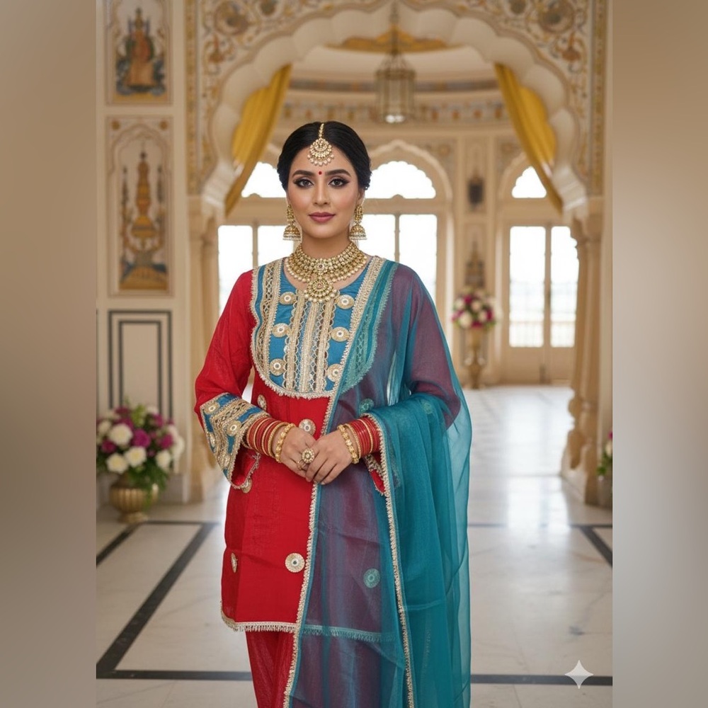Embroidered Pakistani/Indian Suit